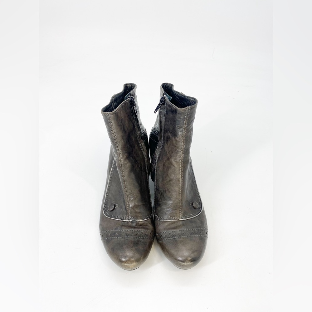 Vic Matie Leather Ankle Boots Sz 7 - Picture 2 of 5